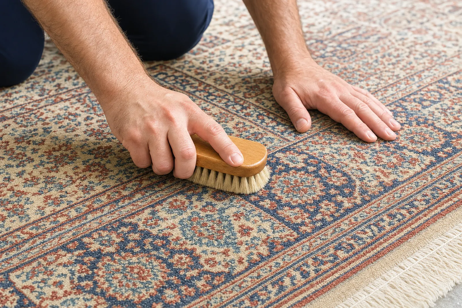 AllState performing organic area & oriental rug cleaning